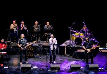 Legendary Canadian rock ensemble Lighthouse, featuring original members Paul Hoffert and Russ Little, bring their horn-heavy sound to Peterborough Musicfest for a free-admission concert at Del Crary Park on July 11, 2026. (Photo courtesy of Hoffert Communications)