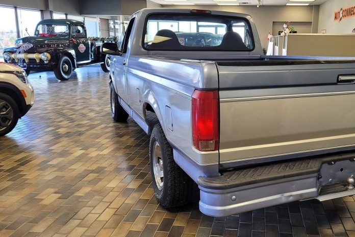 Auto Sales Connect at 1175 Lansdowne Street West in Peterborough is hosting the "Fill the Fords" donation blitz on August 8, 2026 in support of the United Way Peterborough & District's Backpacks for Success program. The event aims to fill these two vintage Ford pickup trucks, a restored 1951 Mercury and a 1996 Ford F150, with school supplies that the United Way will then stock in backpacks to be distributed to financially vulnerable local students. (Photo courtesy of Auto Sales Connect) Auto Sales Connect at 1175 Lansdowne Street West in Peterborough is hosting the "Fill the Fords" donation blitz on August 8, 2026 in support of the United Way Peterborough & District's Backpacks for Success program. The event aims to fill these two vintage Ford pickup trucks, a restored 1951 Mercury and a 1996 Ford F150, with school supplies that the United Way will then stock in backpacks to be distributed to financially vulnerable local students. (Photo courtesy of Auto Sales Connect)