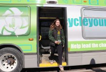The City of Peterborough is piloting its new youth transit pass program, which provides complimentary access to Peterborough Transit for youth aged 13 to 18 after school, on weekends and holidays, and during school breaks. (Photo: Jessica Todd / GreenUP)