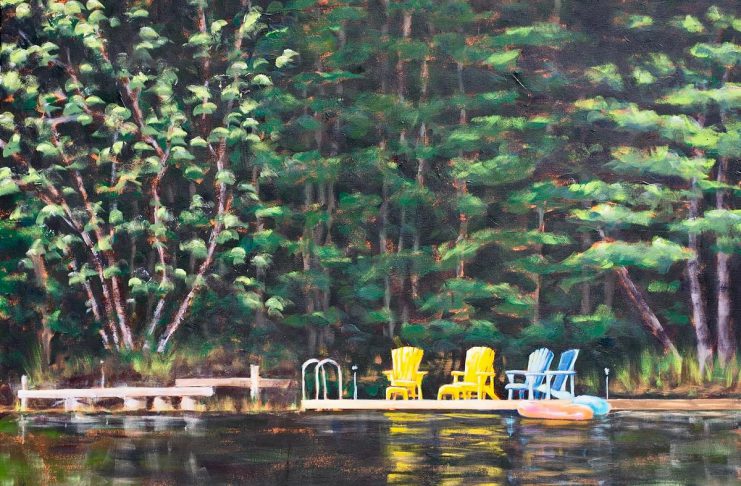 33rd annual Apsley Autumn Studio Tour returns to North Kawartha on September 19 and 20 "Here Comes the Sun" by Barbara Miszkiel, one of 27 artists participating in the 2026 Apsley Autumn Studio Tour being held at artists' studios across North Kawartha Township from 10 a.m. to 5 p.m. on Friday, September 19 and Saturday, September 20. The self-guided, juried tour features nine studios where artists will display and sell their work, connect with visitors and share their creative process, and lead demonstrations. (Photo courtesy of Apsley Autumn Studio Tour)