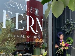 In October 2026, Angela McDonald's Sweet Fern Floral Studio will move from its current location at 387 Water Street in downtown Peterborough to a larger space at 208 Charlotte Street, where her parents once operated a flower shop for 22 years. (Photo: Sweet Fern Floral Studio)