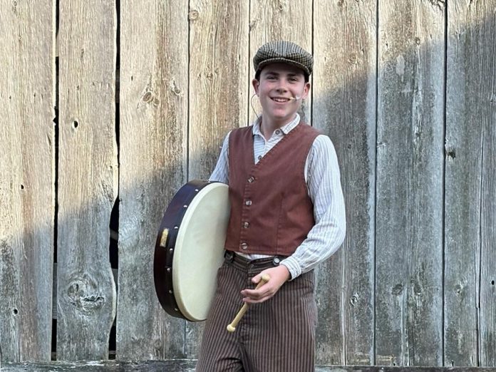 Having just wrapped up his second season as Patrick Hickey in 4th Line Theatre's "Wild Irish Geese" at the Winslow Farm in Millbrook, Darragh O'Connell is a rising star in Peterborough's art scene. The 14-year-old actor has been in about 15 local productions and has starred in commercials for national brands like Staples Canada and AAA Auto Insurance. Now working with a Toronto talent agency, O'Connell is eager to take on more acting gigs ranging from local theatre to on-screen performances. (Photo courtesy of Darragh O'Connell)