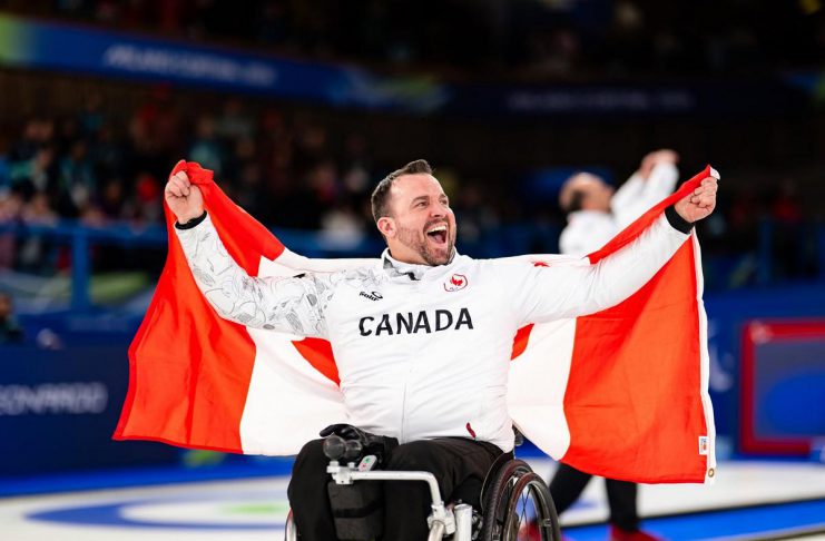 Dunsford native Jon Thurston’s journey to Paralympic gold proves anything is possible Jon Thurston, a native of Dunsford in Kawartha Lakes, celebrating Team Canada's gold medal win over Team China at the mixed team wheelchair curling competition at the Milano Cortina Paralympic Games on March 14, 2026. (Photo: World Curling)