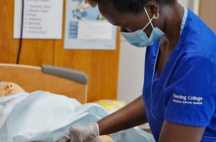 Fleming College offers both a Personal Support Worker (PSW) program as well as a bridge program for PSW graduates to meet admission requirements for entry to the college's Practical Nursing program. (Photo: Fleming College)