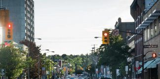 Ward 3 (Town) is one of the five geographic electoral wards in the City of Peterborough, each represented on city council by two councillors. Town Ward covers the downtown core and adjacent historical neighborhoods of the city. (Photo: Peterborough Downtown Business Improvement Area)