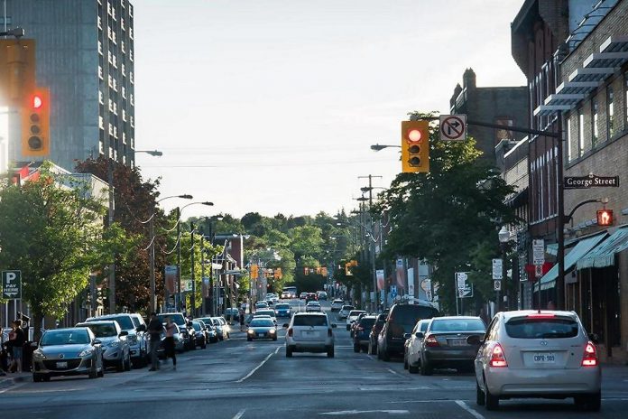 Ward 3 (Town) is one of the five geographic electoral wards in the City of Peterborough, each represented on city council by two councillors. Town Ward covers the downtown core and adjacent historical neighborhoods of the city. (Photo: Peterborough Downtown Business Improvement Area)