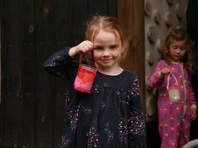 A key feature of GreenUP's Ecology Park Family Night on August 27, 2026 will see kids creating nature crafts and even their own lanterns. To close out the evening, everyone is invited to an illuminated parade walk through the trees. (Photo: GreenUP)