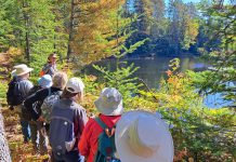 The 23rd annual Hike Haliburton Festival is returning to the Haliburton Highlands from September 17 to 20, 2026. The award-winning festival features more than 35 guided hikes led by local volunteers, self-guided hikes, paid excursions by local adventure outfitters, and cultural events and activities taking place across Haliburton County. (Photo courtesy of Haliburton County)