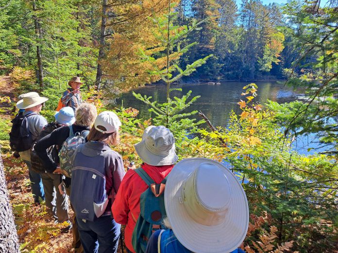 The 23rd annual Hike Haliburton Festival is returning to the Haliburton Highlands from September 17 to 20, 2026. The award-winning festival features more than 35 guided hikes led by local volunteers, self-guided hikes, paid excursions by local adventure outfitters, and cultural events and activities taking place across Haliburton County. (Photo courtesy of Haliburton County)