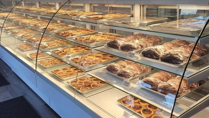 At The Butter Tart Empire Bakery in Roseneath, the secret ingredient is using real butter rather than lard, shortening, or margarine. Since opening in 2021, butter tarts have regularly sold out quickly, with customer favourites being the plain, pecan raisin, and raspberry coconut, among others. Other bestsellers include cookies, brownies, and haystacks. (Photo courtesy of The Butter Tart Empire Bakery)