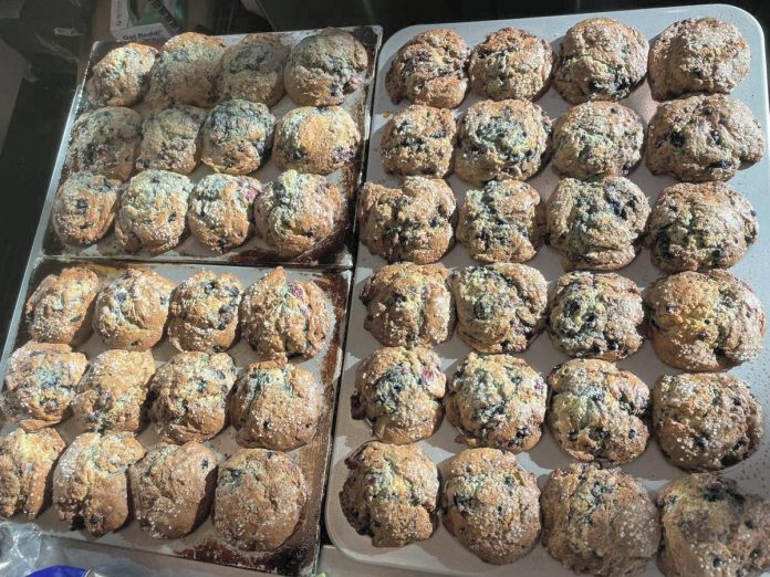Muffins are one of the most popular items on the menu at The Good Baker, a bakery with two locations in Peterborough at the YMCA Balsillie Family Branch and the Peterborough Regional Airport. All baked goods are available entirely gluten free and celiac safe. (Photo courtesy of The Good Baker)