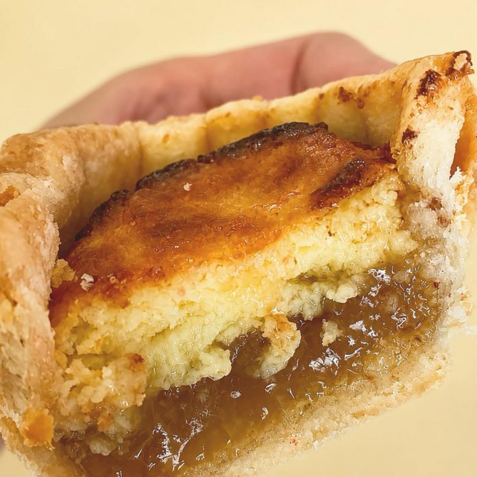 Doo Doo's Bakery in Bailieboro has been selling award-winning butter tarts since 1998 in a country-style charming location. Doo Doo's produces a range of tarts, from classic raisin and pecan to some of the more inventive including a cheesecake butter tart — a classic butter tart topped with creamy baked cheesecake. Over the past decades, Doo Doo's has won several awards from the Royal Agricultural Winter Fair and elsewhere. (Photo courtesy of Doo Doo's Bakery)