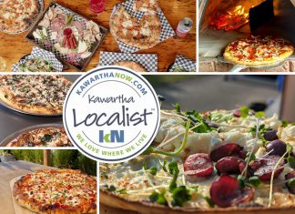 Kawartha Localist: Where to find mouthwatering pizza across the Kawarthas This edition of kawarthaNOW's "Kawartha Localist" editorial series features favourite pizza joints in the Kawarthas as selected by our readers, including in Lindsay, Peterborough, Haliburton, Bailieboro, Buckhorn, Coe Hill, Millbrook, Port Hope, and Minden. (kawarthaNOW collage)