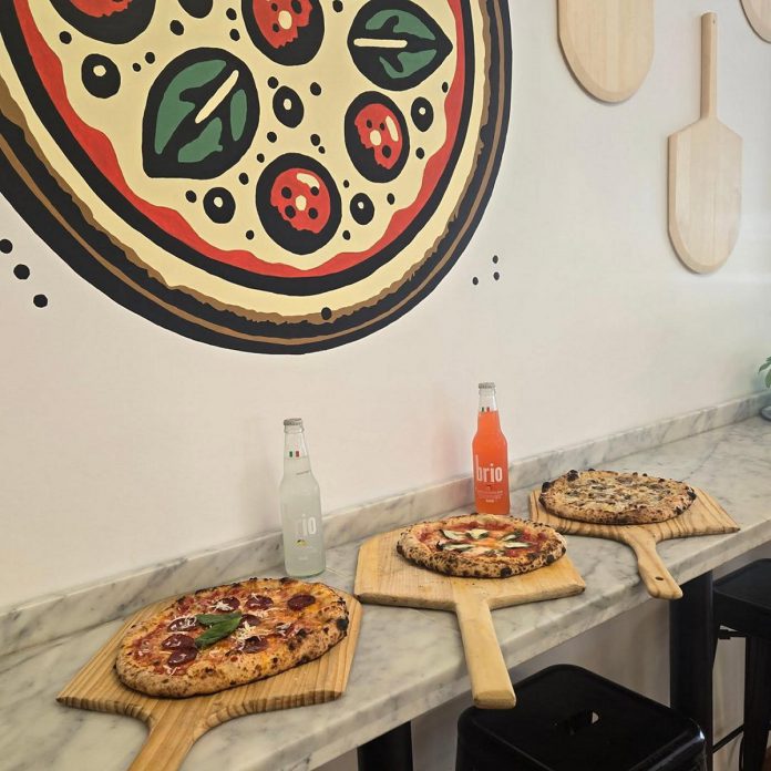 Opened in 2025, Burnt Crust Pizzaria is a family-run pizza joint in Minden. The Neapolitan-style pies are made from dough that's naturally fermented for three days and cooked in a rotating stone oven. (Photo courtesy of Burnt Crust Pizzaria)