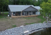 A recently completed home build through Merrett Home Hardware Building Centre's Beaver Homes & Cottages program, which makes it easy to select a design and customize it to your needs and budget. A local consultant will work with you to finalize a design, and also help you navigate through all the required permits and approvals and find a local builder or contractor. (Photo courtesy of Merrett Home Hardware Building Centre)
