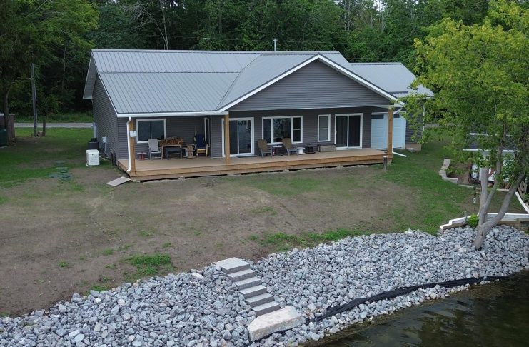 A recently completed home build through Merrett Home Hardware Building Centre's Beaver Homes & Cottages program, which makes it easy to select a design and customize it to your needs and budget. A local consultant will work with you to finalize a design, and also help you navigate through all the required permits and approvals and find a local builder or contractor. (Photo courtesy of Merrett Home Hardware Building Centre)