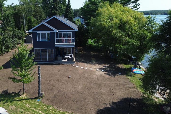 A recently completed cottage build through Merrett Home Hardware Building Centre's Beaver Homes & Cottages program. When you buy a Beaver Homes & Cottages material package, Merrett Home Hardware Building Centre guarantees your finished standard or customized design will meet the requirements of national and provincial building codes, that the price will not increase throughout the project, and that the materials supplied by Merrett Home Hardware Building Centre will confirm to or exceed national and provincial building codes. (Photo courtesy of Merrett Home Hardware Building Centre)