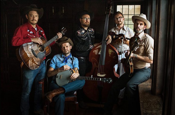 nightlifeNOW – August 13 to 19 The Peterborough Folk Festival takes place this weekend, with The Pig's Ear Tavern in downtown Peterborough hosting a free-admission concert on Friday night with Yukon-based hillbilly music band The Lucky Ones (pictured, featuring Peterborough's own Ryan West on mandolin and vocals) with opener JJ Swinn, and an official festival after party on Saturday night with Jeanne Truax and The Jet Airliners and the festival's 2026 Emerging Artist Tristan Konkle. (Photo: Max Power)