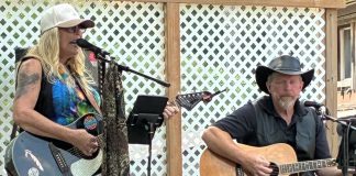 Tami J. Wilde and Mark Edwards are two of the five local artists who will be performing at "In Your Own Words" at 100 Acre Brewing Co. in Peterborough on Sunday afternoon in support of the Peterborough Musicians Benevolent Association (PMBA), along with John Bright, K.C. Carter, and Joanna Bronson. A ticketed song-writing seminar with lyric coach Phil Manning takes place before the live music event. (Photo: Mark Edwards / Facebook)