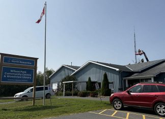 Contractors completed an upgrade to the radio tower at Wilson Park / Woodview Fire Station 1 in North Kawartha Township on July 30, 2026 to improve communications for fire services and public works across the township. (Photo: Edward Hilton / North Kawartha Township)