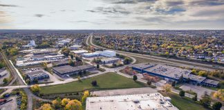 The industrial park located beside Highway 115 in southeast Peterborough. (Photo: City of Peterborough)
