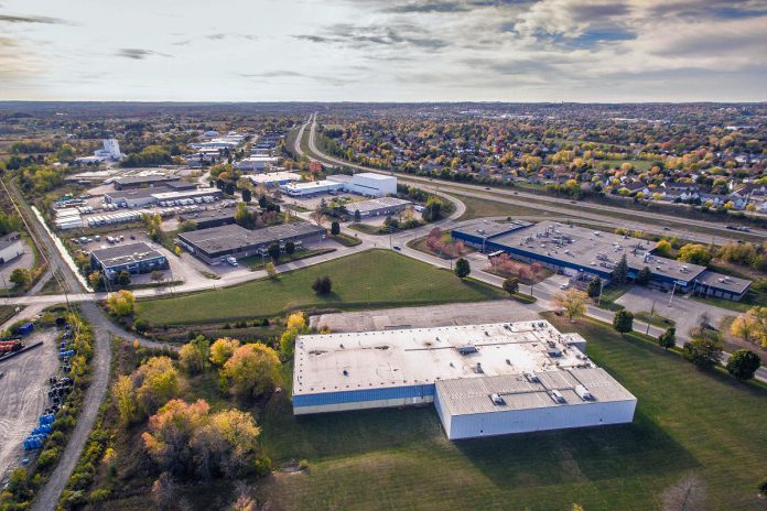 The industrial park located beside Highway 115 in southeast Peterborough. (Photo: City of Peterborough)