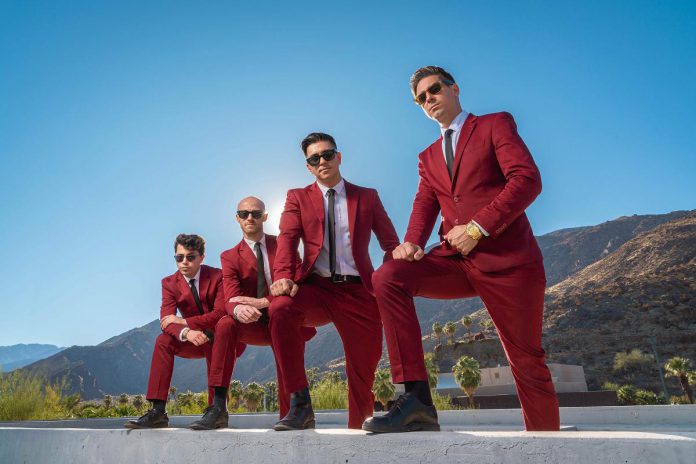 The Dreamboats (Chris Hummel, Johnny Fiacconi, Justin Zoltek, and Adam Brik) close out the 39th season of Peterborough Musicfest with a free-admission concert in Del Crary Park on August 19, 2026. (Photo: Andrew Cabral)