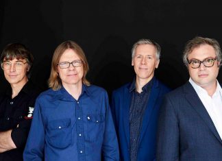 Trans-Canada Highwaymen (Chris Murphy, Moe Berg, and Craig Northey, and Steven Page) perform a free-admission concert at Peterborough Musicfest in Del Crary Park on August 12, 2026. (Photo: Trans-Canada Highwaymen / Facebook)