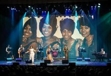 A biographical concert showcasing a century of anthems popularized by Black female artists who revolutionized the music industry, "Reign: The Queens of Blues, Soul and Rock 'n Roll" will be performed at FLATO Academy Theatre in Lindsay on September 5, 2026. Patricia Shirley, Garnetta Cromwell, and Geri Dafoe will perform the music of Aretha Franklin, Etta James, Patti Labelle, Whitney Houston, Roberta Flack, Tina Turner, The Supremes, and many more, supported by a multi-piece band with music promoter and Canadian Idol judge Farley Flex serving as the show's narrator. (Photo courtesy of Royal Tribute Productions)