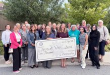 100 Women Peterborough donates over $10,000 to Farms at Work Members of 100 Women Peterborough outside Ashburnham Funeral Home & Reception Centre on September 15, 2026, where they presented a $10,000-plus cheque to Farms at Work, representing the collective donations of the members of the group. (Photo courtesy of 100 Women Peterborough)