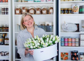 businessNOW: Local businesses expand, reopen, welcome new owners, and celebrate milestones Living Local Marketplace founder Alicia Doris in her element, surrounded by the thoughtfully curated products from local artisans and small businesses that have helped her business grow over the past five years. (Photo: Kayla LeFranc)