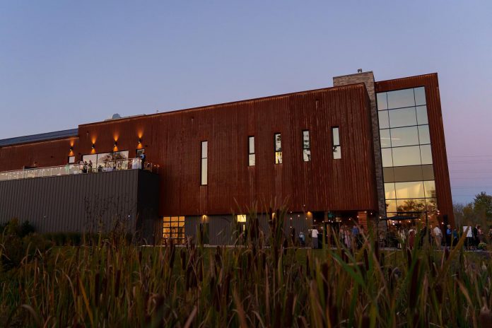 Now in its third year of operation at its new location at 2077 Ashburnham Drive on the shores of Little Lake in Peterborough, The Canadian Canoe Museum is a two-storey, 65,000-square-foot building that was purpose-built to house the world's largest collection of canoes, kayaks, and paddled watercraft. The Lakeside Gala on October 3, 2026 is an annual celebration welcoming the community and supporters, donors, and partners that have come together to support the Museum. (Photo courtesy of The Canadian Canoe Museum)