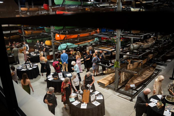 Proceeds from the auctions at The Canadian Canoe Museum's Lakeside Gala on October 3, 2026 will support the Museum's core programming, including workshops, school trips, camps, on-water experiences, and the Builders in Residence program. The proceeds will also be used to help maintain the Museum's collection of more than 650 nationally significant watercraft. (Photo courtesy of The Canadian Canoe Museum)