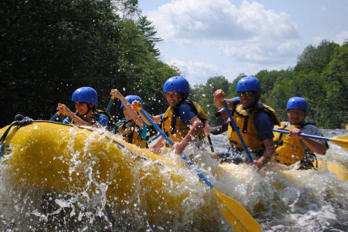 Among the donated items available to bid on during the silent and live auctions at The Canadian Canoe Museum's Lakeside Gala on October 3, 2026 will be many outdoor excursions and experiences, including one from MKC Whitewater Rafting. (Photo courtesy of The Canadian Canoe Museum)