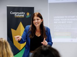 Rose Terry, manager of the Business Advisory Centre and corporate communications at Community Futures Peterborough, will be leading three of the nine Entrepreneurship 101 workshops offered in fall 2026. Supported by Scotiabank, all workshops are free and will be held at the Venture North building in downtown Peterborough. (Photo courtesy of Community Futures Peterborough)