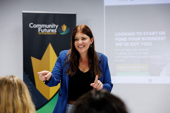 Rose Terry, manager of the Business Advisory Centre and corporate communications at Community Futures Peterborough, will be leading three of the nine Entrepreneurship 101 workshops offered in fall 2026. Supported by Scotiabank, all workshops are free and will be held at the Venture North building in downtown Peterborough. (Photo courtesy of Community Futures Peterborough) Rose Terry, manager of the Business Advisory Centre and corporate communications at Community Futures Peterborough, will be leading three of the nine Entrepreneurship 101 workshops offered in fall 2026. Supported by Scotiabank, all workshops are free and will be held at the Venture North building in downtown Peterborough. (Photo courtesy of Community Futures Peterborough)