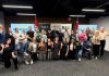 Peterborough-Kawartha MPP Dave Smith and Business Advisory Centre manager Rosalea Terry (back and front row, far left) and Peterbough County warden Bonnie Clark and City of Peterborough mayor Jeff Leal (front and back row, far right) with the successful applicants for the 2026 cohort of the Starter Company Plus program at Community Futures Peterborough on September 16, 2026. (Photo courtesy of Community Futures Peterborough)