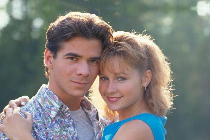 Pat Mastroianni and Stacie Mistysyn as Joey Jeremiah and Caitlin Ryan in the 1989-91 CBC television series "Degrassi High" and the 1992 television movie "School's Out." (Photo supplied by Oak Artist Management)