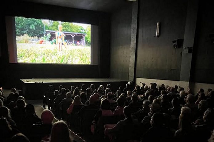 Originally opened as a purpose-built cinema in 1947, the Aron Theatre in Campbellford has hosted films, concerts, and other social events over the decades. In 2022, the Aron Theatre Co-operative purchased the venue. (Photo: Aron Theatre Co-operative)