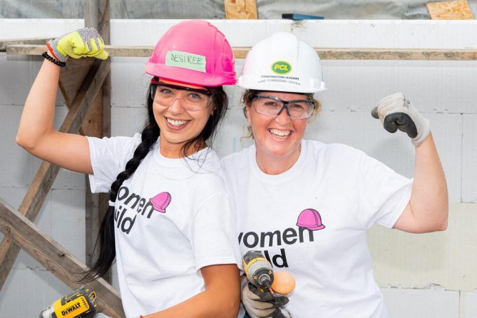 For its Women Build '26 event, Habitat for Humanity Peterborough & Kawarthas Region (Habitat PKR) is inviting company teams and individuals to lift a hammer on site at the three affordable homes being built in Norwood. Being held from September 21 to 24 with a celebration on September 25, the initiative aims to support local families while breaking down barriers for women working in residential construction. (Photo: Habitat PKR)