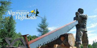 Located in the northern part of Haliburton County, the Township of Algonquin Highlands is a rural municipality with a population of around 2,600 permanent residents and around 10,000 seasonal residents. Communities in Algonquin Highlands include half the village of Dorset, part of Carnarvon, and the hamlets of Boshkung, Buttermilk Falls, Halls Lake, Little Hawk Lake, Maple Lake, Ox Narrows, and Oxtongue Lake. (Photo: Township of Algonquin Highlands)