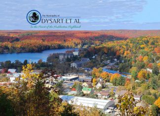 Candidates in Municipality of Dysart et al share why they are running in municipal election Located in central Haliburton County, the United Townships of Dysart, Dudley, Harcourt, Guilford, Harburn, Bruton, Havelock, Eyre and Clyde — commonly known as the Municipality of Dysart et al — is a rural municipality with a population of around 7,200 permanent residents and over 20,000 seasonal residents. The municipality's largest community is the village of Haliburton, with other smaller communities including Donald, Eagle Lake, Fort Irwin, Goulds, Harburn, Harcourt, Kennisis Lake, and West Guilford. (Photo: Municipality of Dysart et al)