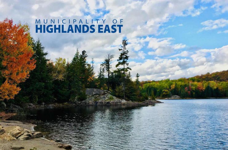 Located in southeastern Haliburton County, the Municipality of Highlands East is a rural municipality with a population of around 2,700 permanent residents and around 13,000 seasonal residents. Communities in Highlands East include the hamlets of Cardiff, Highland Grove, Wilberforce, Tory Hill, and Gooderham. (Photo: Municipality of Highlands East)