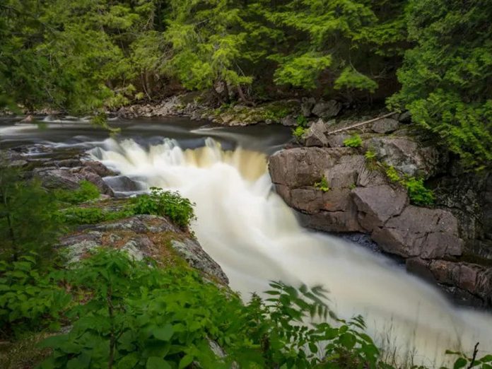 Located east of Apsley in Coe Hill, The Gut Conservation Area is home to The Gut, a breathtaking natural gorge through which the Crowe River flows. You can take a short stroll to the gorge from the parking lot or walk along one of the hiking trails winding through the forests and meandering along the river. (Photo: Hastings County)