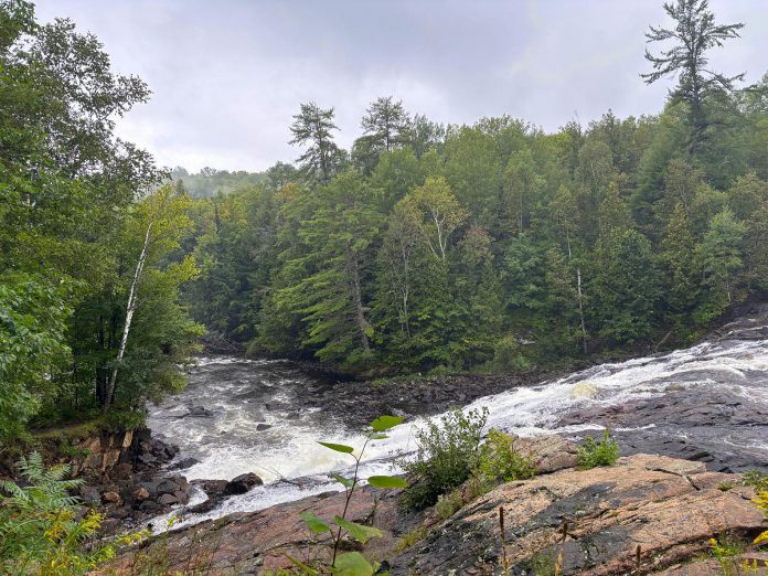 Not to be confused with High Falls in Haliburton County, High Falls in Hastings County is located in Bird's Creek just outside Bancroft. The 10-metre waterfall on the York River sits just downstream of the dam that holds back the water level of Baptiste Lake. (Photo: Megan Gallant / kawarthaNOW)