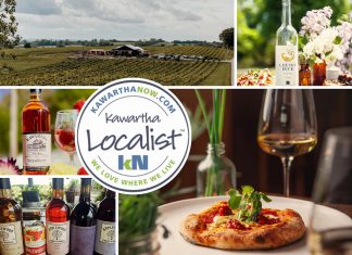 Kawartha Localist: Raise a glass to locally crafted wine experiences in the Kawarthas This edition of kawarthaNOW's "Kawartha Localist" editorial series features wine destinations across the greater Kawarthas region, including Rolling Grape Vineyard in Bailieboro, Kawartha Country Wines in Buckhorn, Applewood Farm and Winery just southwest of Kawartha Lakes, Cheeky Duck Vineyard in Selwyn, and Elmhirst's Resort in Keene. (kawarthaNOW collage)