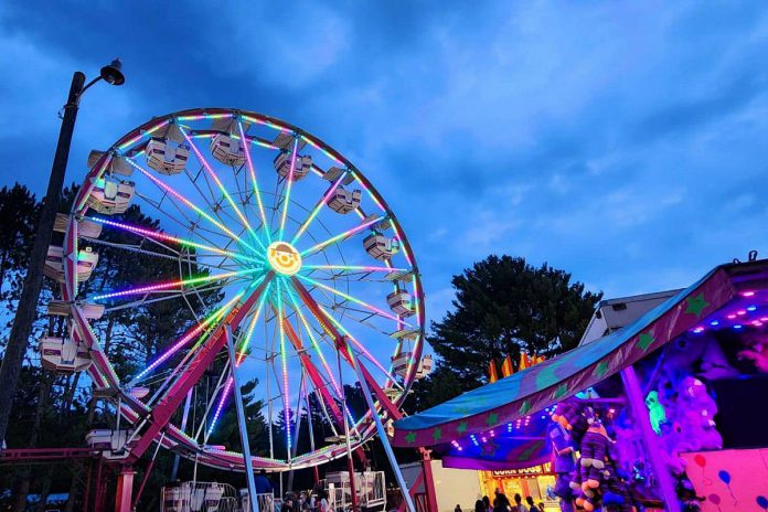 Held annually at the Kinmount Fairgrounds over the Labour Day weekend, the Kinmount Fair is a celebration of the rich agricultural heritage of the Kawartha Lakes, featuring tractor pulls, demolition derbies, equestrian shows, live entertainment, a marketplace of crafts and baked goods, line dancing, a midway, and more. (Photo: Kinmount Agricultural Society)