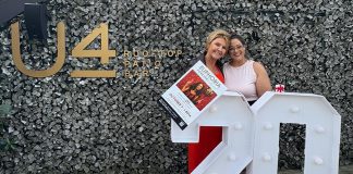 Euphoria Wellness Spa owner Simone Dobson (left) with Tiffany Arcari marking 20 years of beauty, welness, and community at the U4 Rooftop Patio Bar at Euphoria's downtown Peterborough location. To celebrate the milestone, Euphoria is hosting the Euphoria Forever Beauty Event on Wednesday, October 7 featuring complimentary services, exclusive discounts, special gifts, and more. (Photo courtesy of Euphoria Wellness Spa)