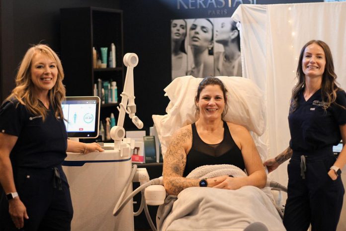 During the Euphoria Forever Beauty Event being held on October 7, 2026, Euphoria Wellness Spa in downtown Peterborough will celebrate its 20th year in business by offering complimentary services alongside discounts, gelato tastings, special giveaways, and more. Owner Simone Dobson attributes much of Euphoria's success over the past two decades to her professional and specialized staff. (Photo courtesy of Euphoria Wellness Spa)