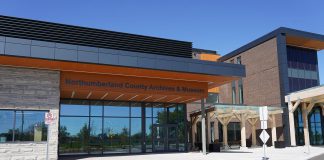 Northumberland County Archives and Museum officially opened in its new home on Courthouse Road in Cobourg on September 17, 2026. (Photo: Northumberland County)